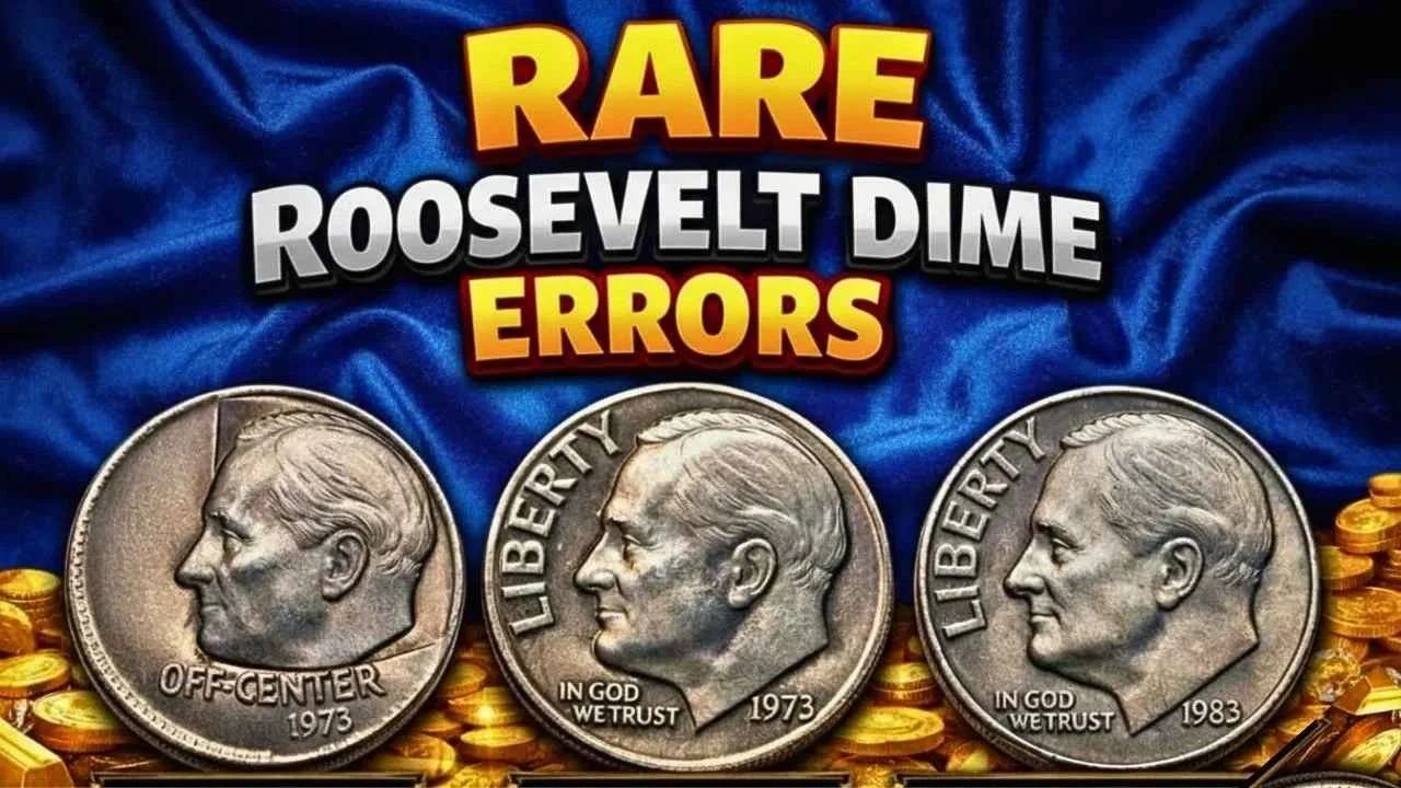 5 Rare Roosevelt Dime Errors That Could Be Worth Thousands Today