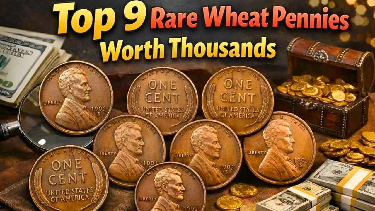9 Rare Wheat Pennies That Could Be Worth Thousands in 2026 — Check Your Pocket Change